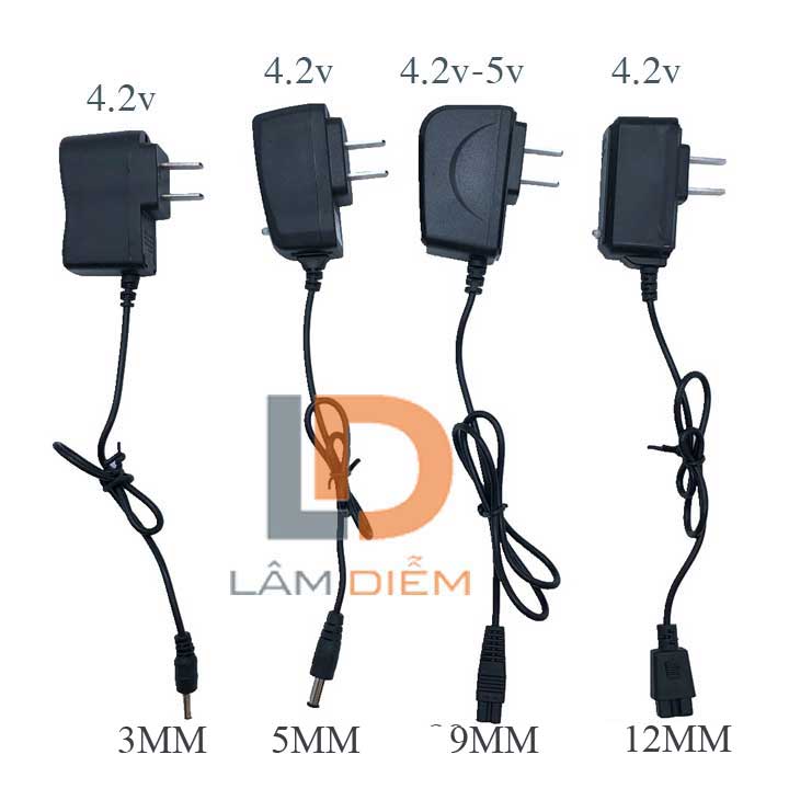 Cục sạc pin và phụ kiện dành cho đèn pin đội đầu