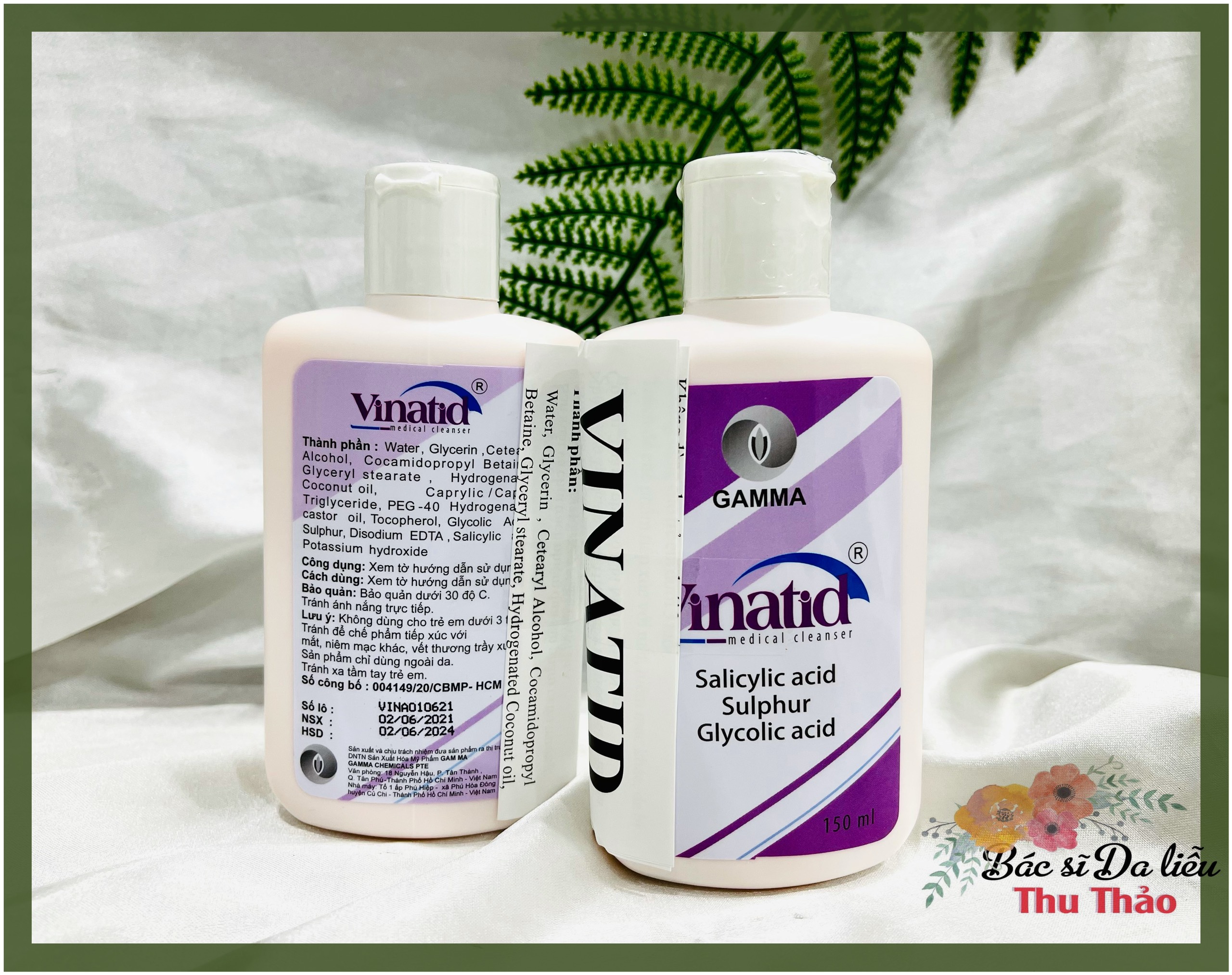 [HCM][150mL] SỮA RỬA MẶT DÀNH CHO DA NHỜN MỤN VINATID