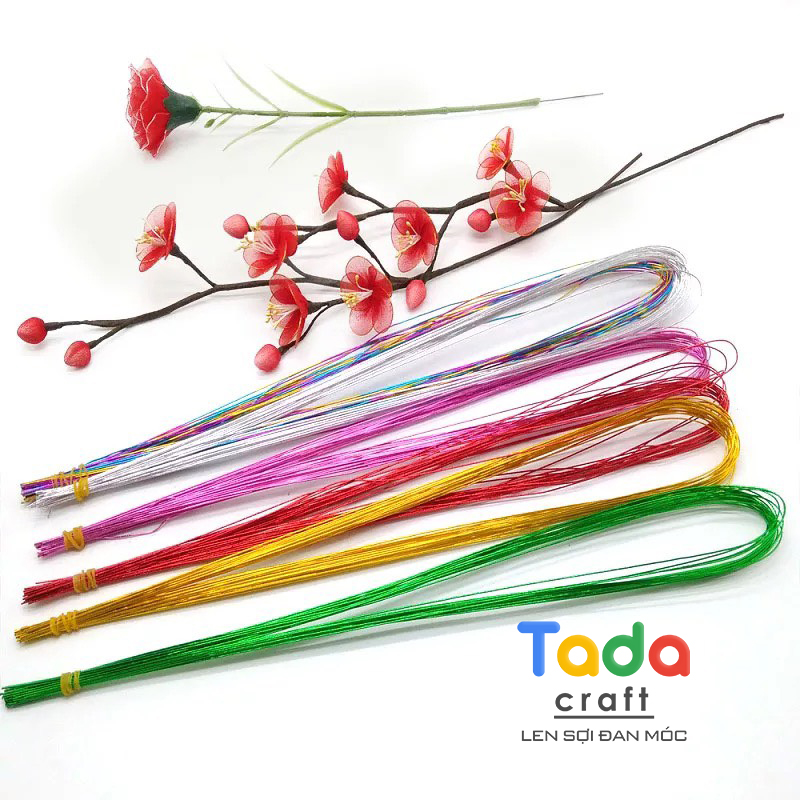 Handmade Flower Making Zinc Wire 80cm Long (Soft Zinc Wire 24/26)