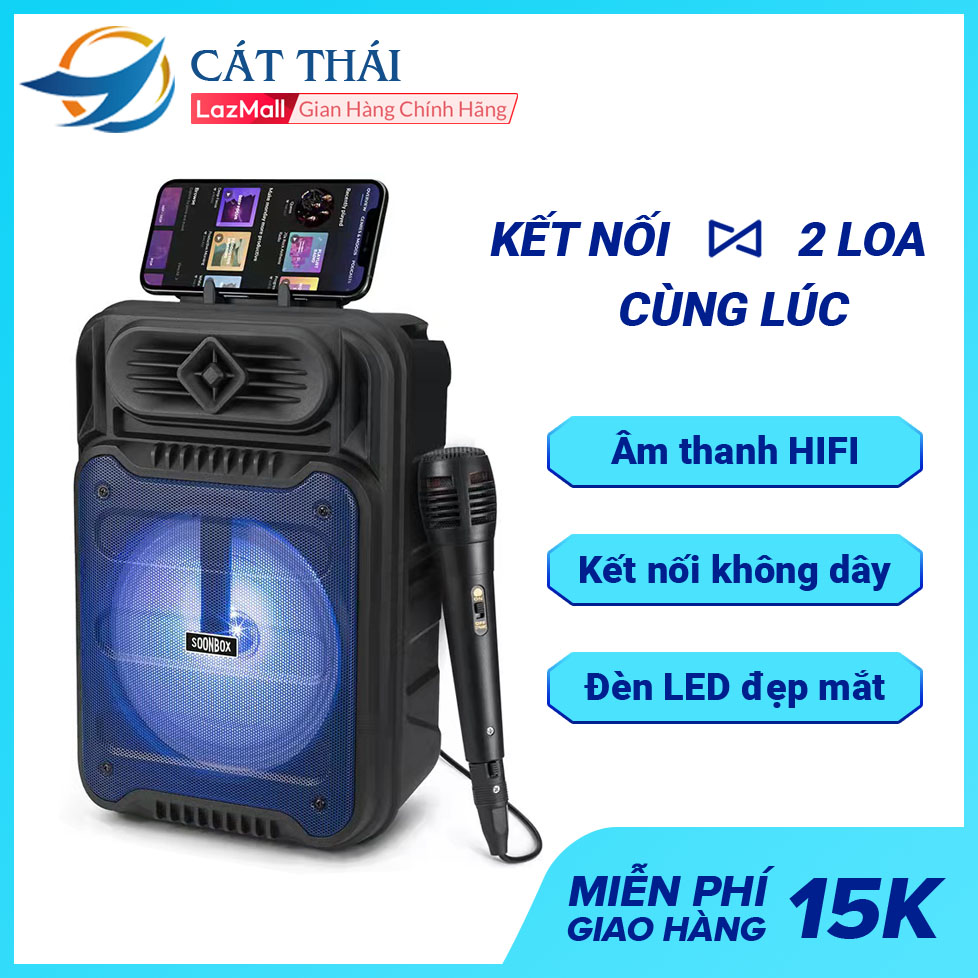 [HCM]Loa Bluetooth Hát Karaoke KTS-936 Tặng Kèm Mic