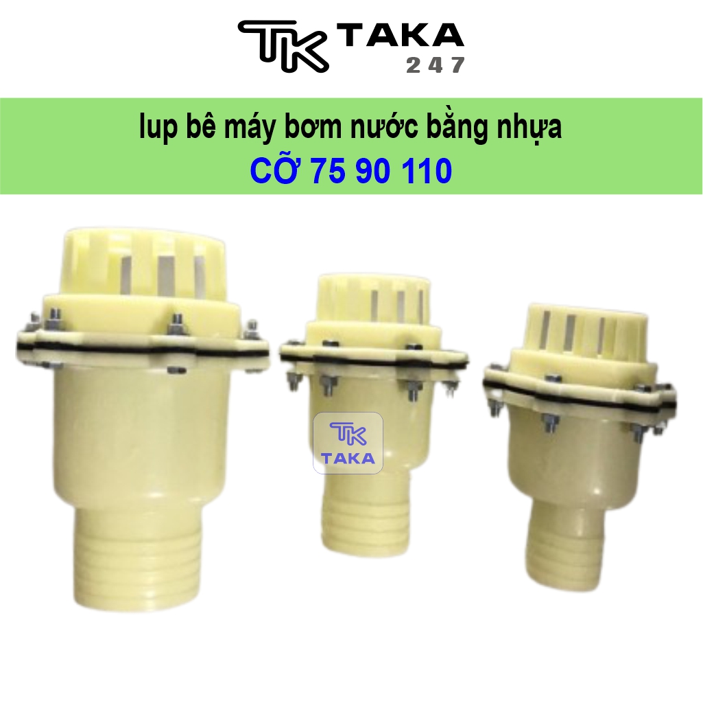 Chõ hút rọ bơm luppe máy bơm nước cỡ 75 90 110