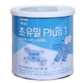 Mẫu mới- sữa non idong plus số 1,2,men,sắt loại 90 gói,.