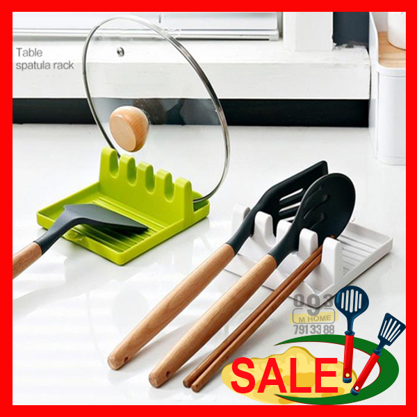 Kitchen Spoons, Chopsticks, Racks, Lids, Spatula Mats, Household Multi-Function Spatula Racks