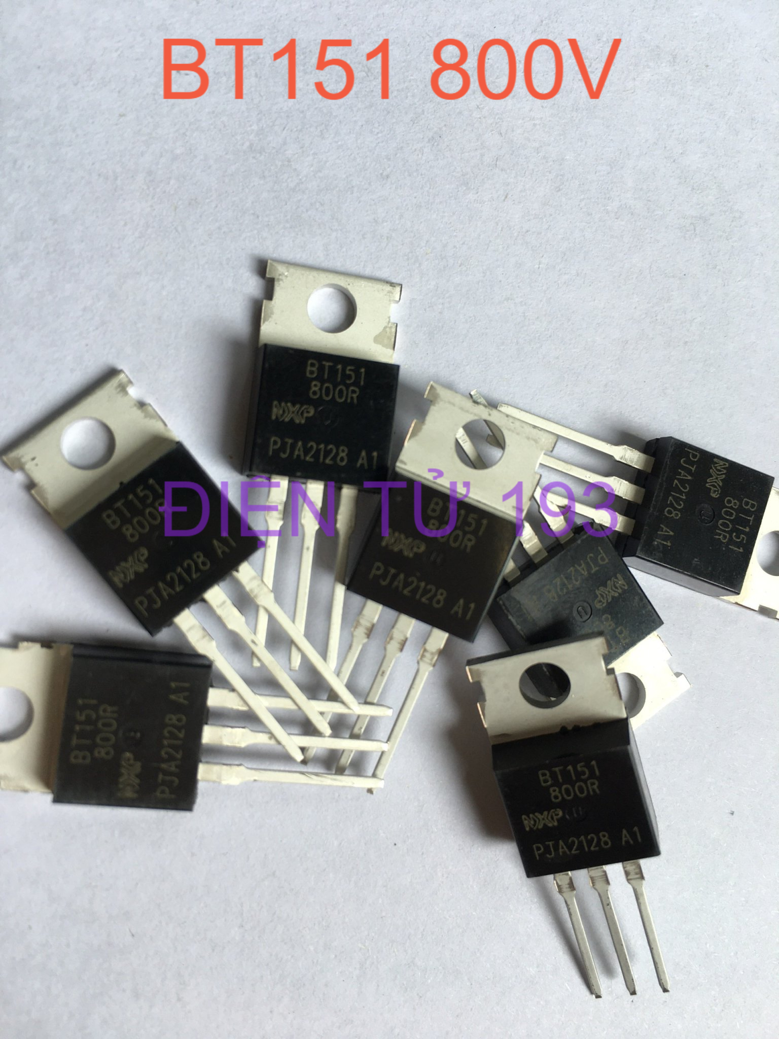 TÚI 2 CÁI BT151 SCR THYRISTOR HÀNG MỚI 100%