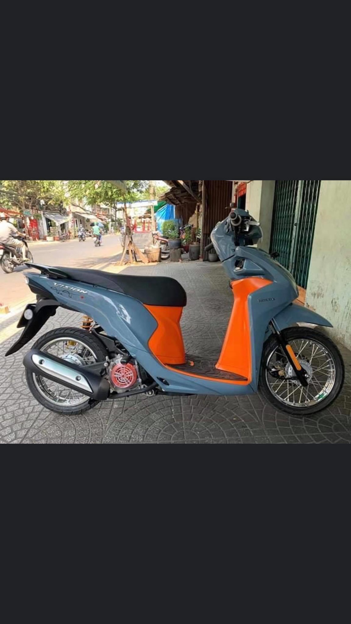 Chụp đèn hậu xe Vision 2015 đến 2019