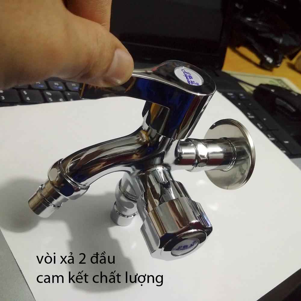 Vòi Xả nước đa năng 2 đầu Heguan