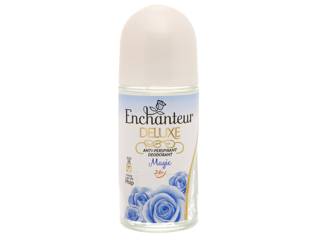(Nước Xanh dương) Lăn khử mùi Enchanteur Deluxe Magic 50ml