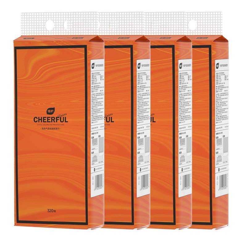 Thùng 4 túi giấy rút Sipiao Cheeful 1280 tờ xịn tặng kèm móc treo, khăn giấy vệ sinh treo tường 4 lớp bột gỗ nguyên sinh, giấy ăn siêu dai khăn giấy vệ sinh treo tường 4 lớp bột gỗ nguyên sinh, giấy ăn siêu dai loại đẹp