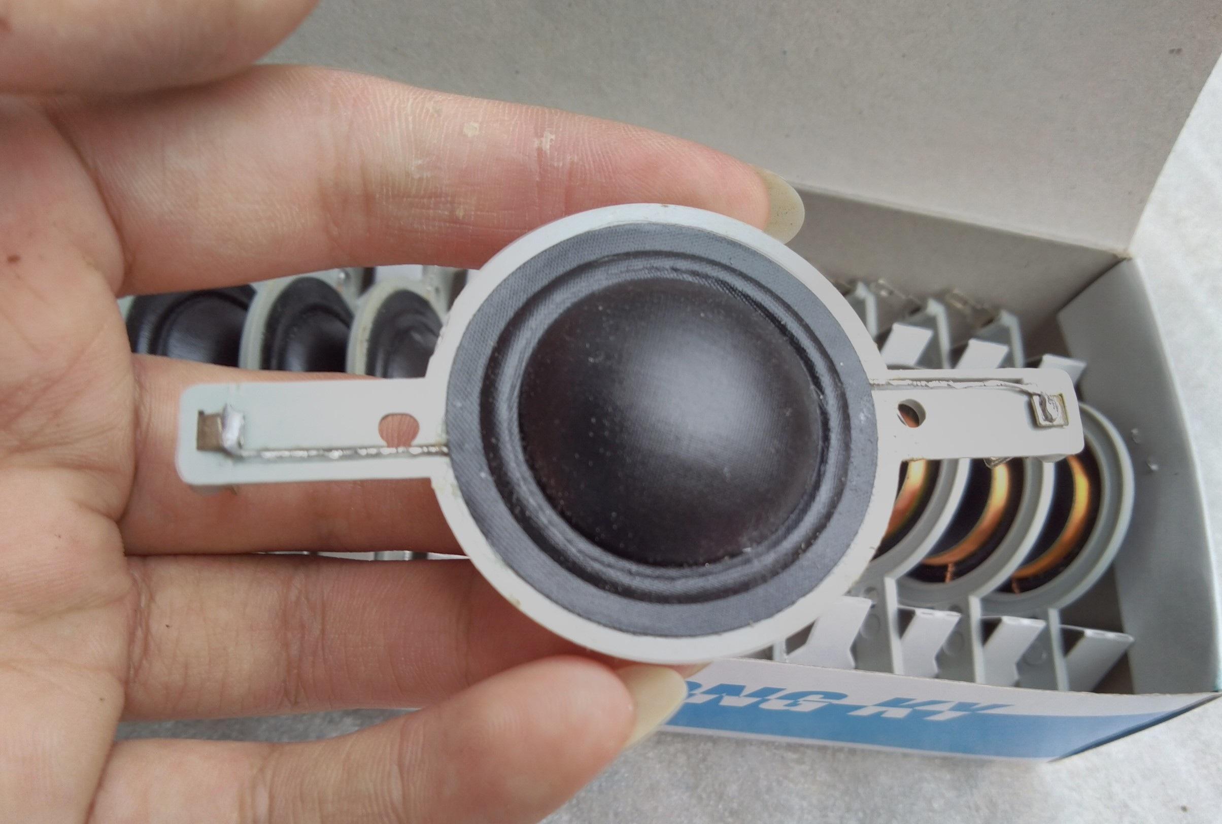 COIL LOA TREBLE 25MM MÀNG LỤA MÀU ĐEN - HỘP 10 CÁI