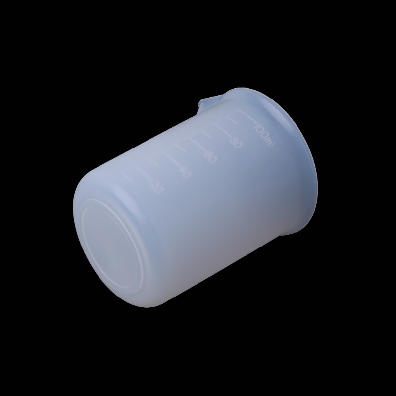 Cốc Silicone 100ml Pha Epoxy Resin, Đong Đo Thể Tích