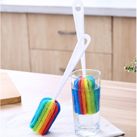 Cọ Rửa Cốc Chén Bọt Biển Đa Sắc Màu