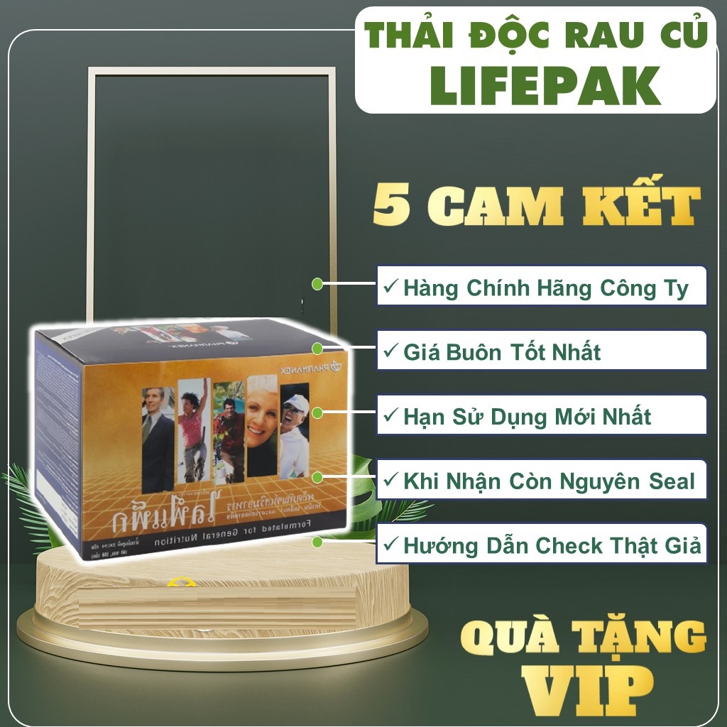 Thực Phẩm Bảo Vệ Sức Khỏe LifePak (60 gói, 03 viên/gói) - Nuskin