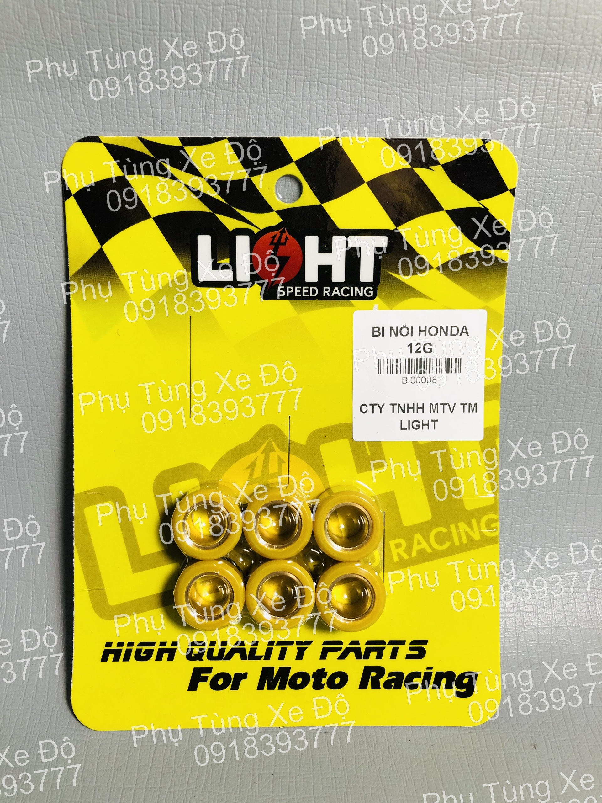 Bi nồi LIGHT Vario 125cc ( 12 gram )