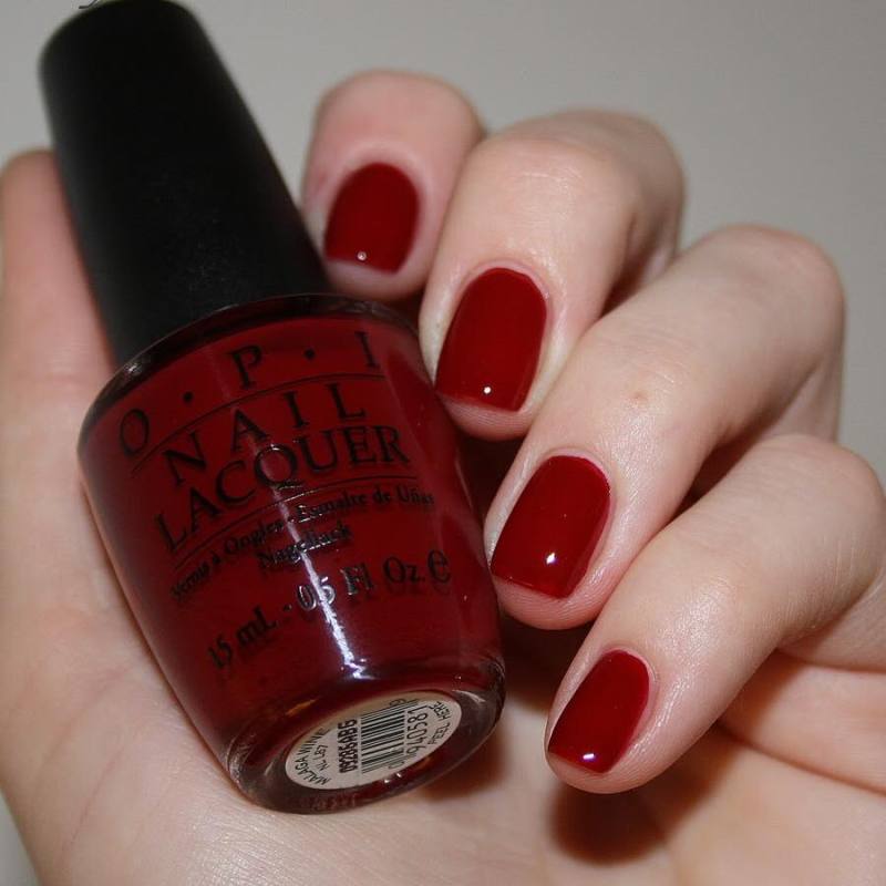 Sơn Móng Tay OPI màu đỏ cherry giá rẻ