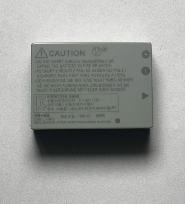 Pin thay thế pin máy ảnh NB-10L