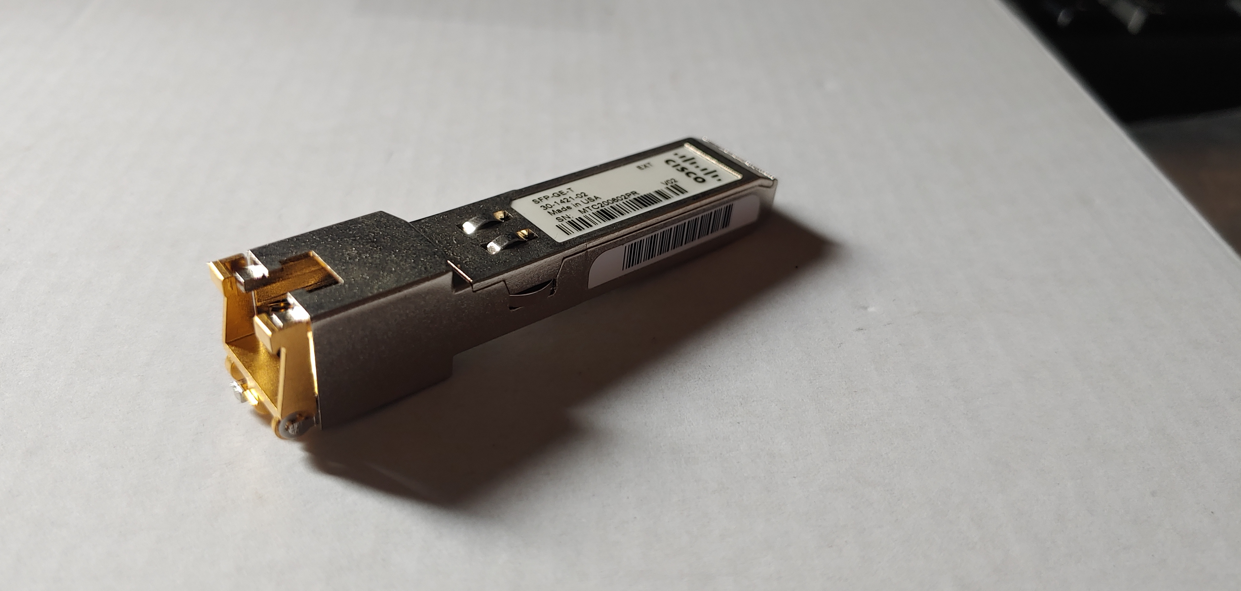 Module quang Cisco GE-T zin 98% Tray (BH 12 tháng)