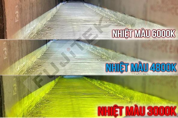 Bi gầm Led Mitsu Attrage Fujitek 3.0 inch