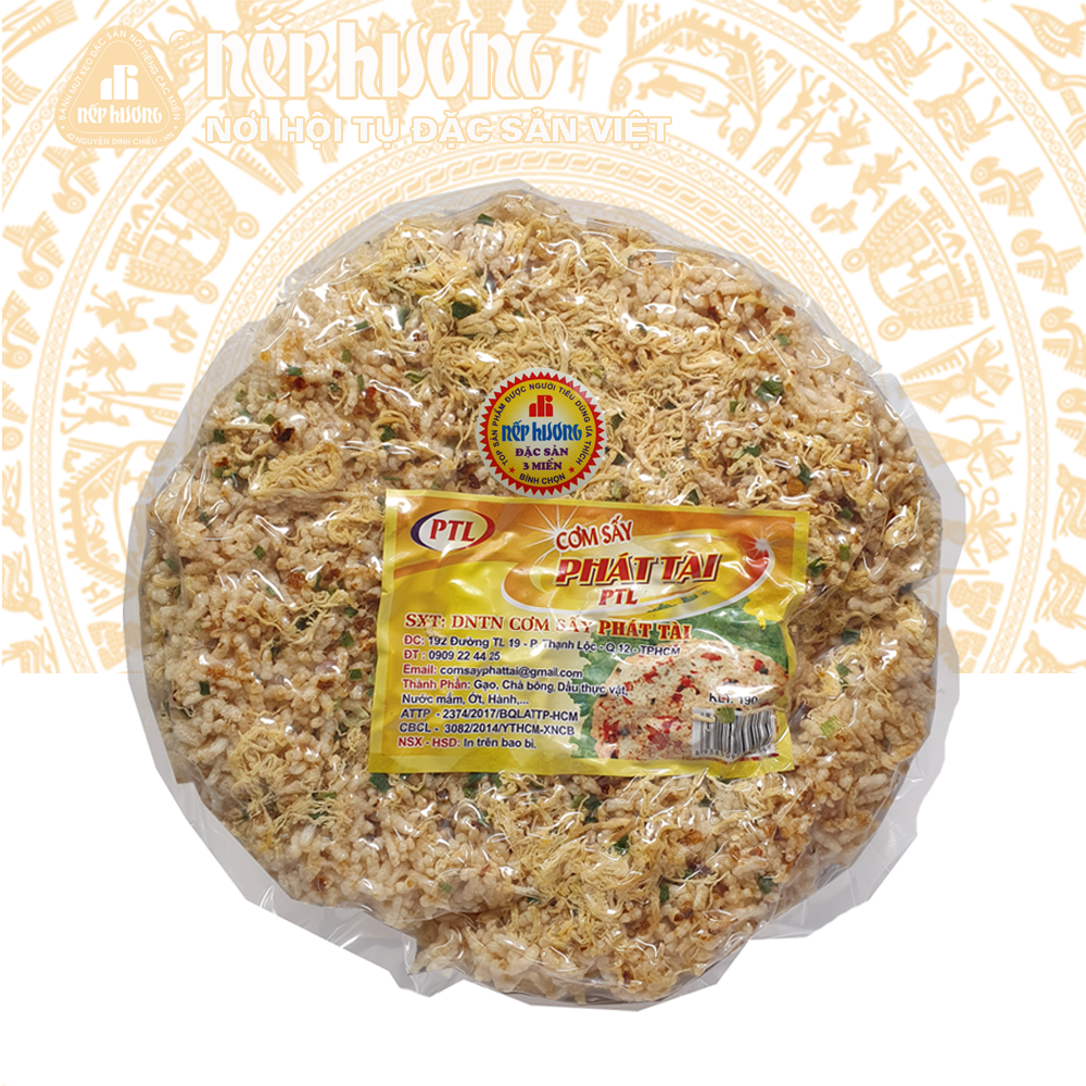 Cơm cháy chà bông - Phát Tài - Gói 200g - Đặc sản TPHCM