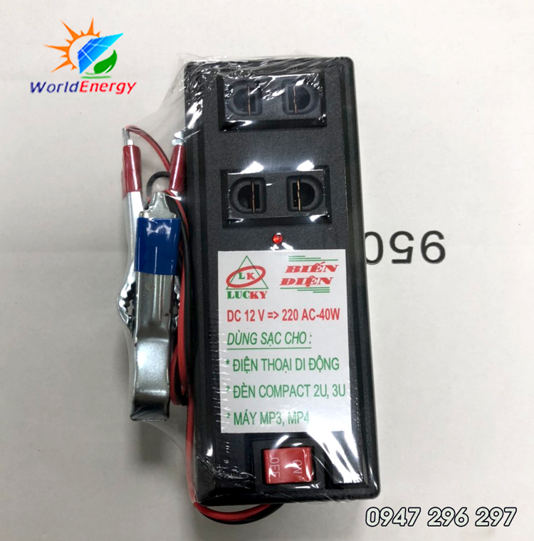 Bộ kích điện 12v lên 220V công suất 40W