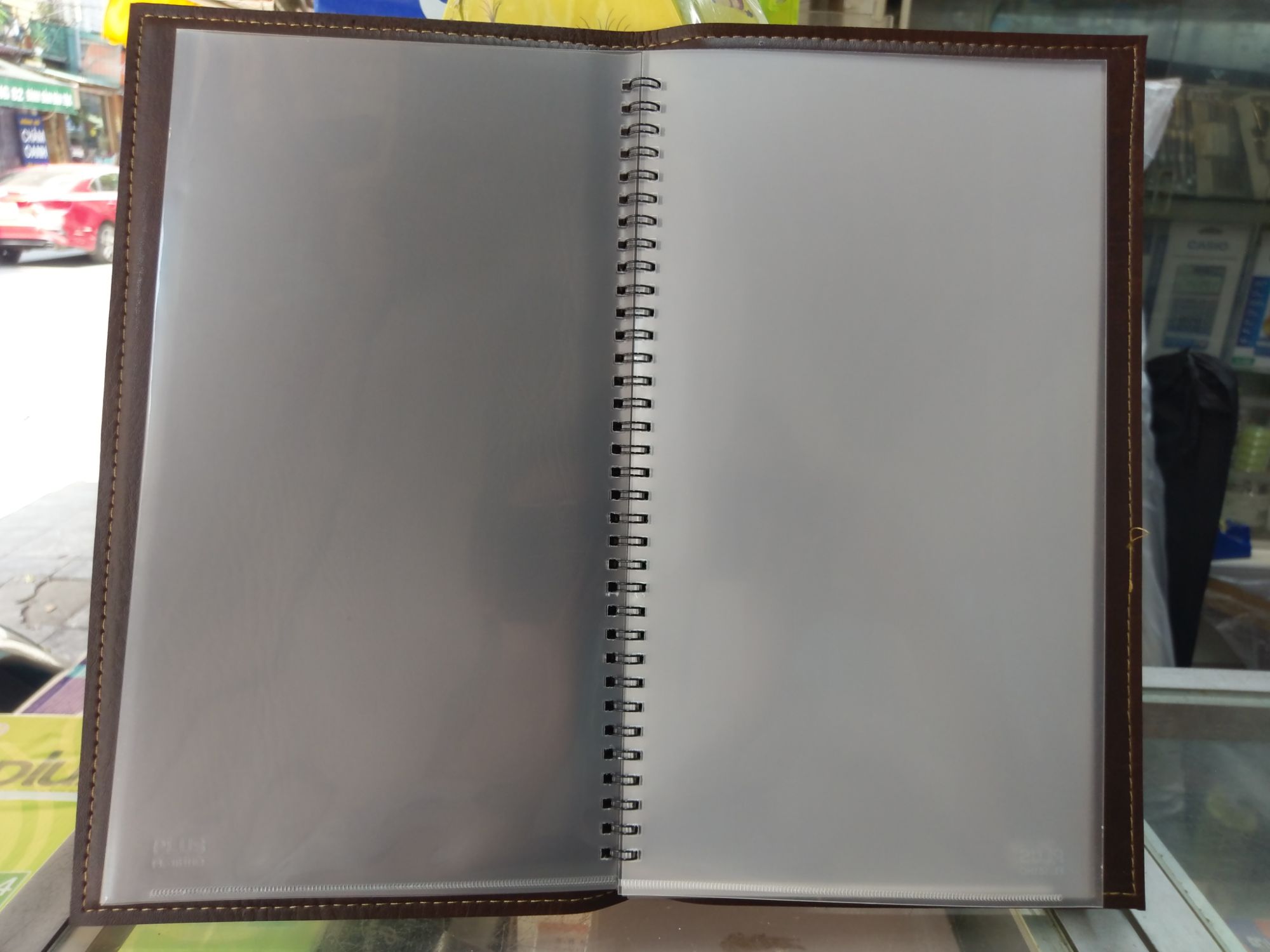 menu bìa da kích thước 17-32cm