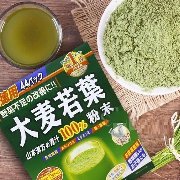 Bột Mầm Lúa Mạch Non Nhật Bản Grass Barley - Full Hộp (44 Gói)