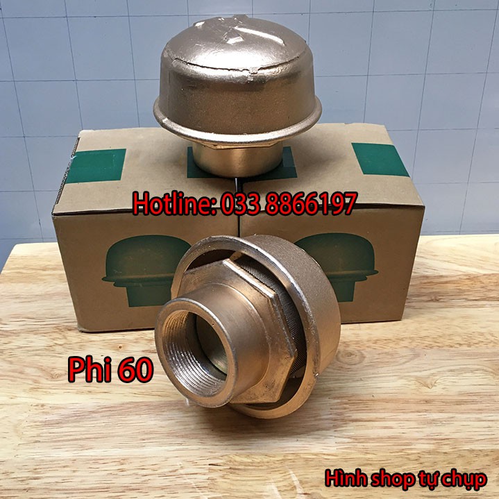Van thở bồn xăng dầu phi 60
