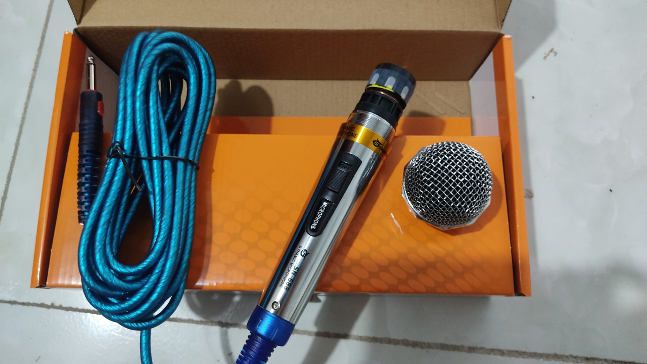 Micro karaoke shunison - SN688 -Micro có dây - giá 1 chiếc