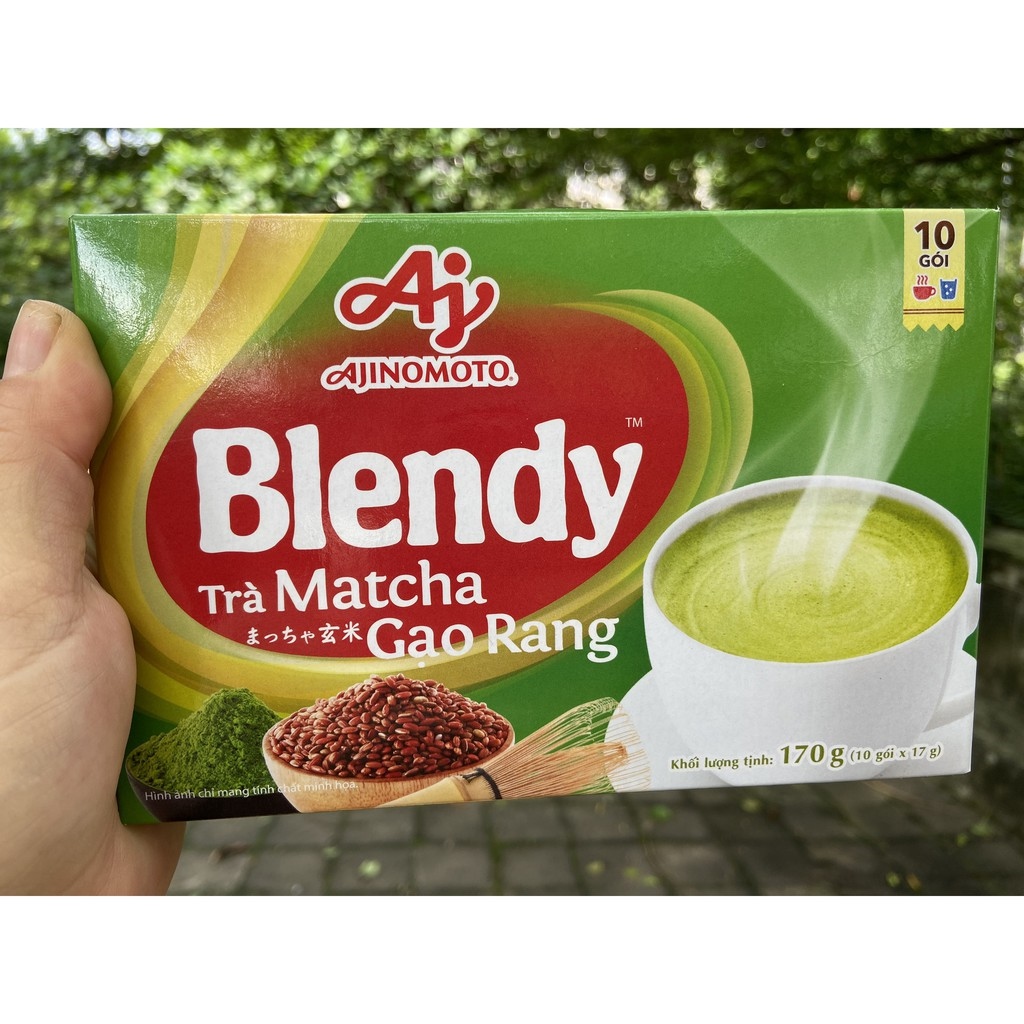 TRÀ SỮA Matcha BLENDY NHẬT AJINOMOTO 170G