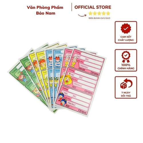 Nhãn vở campus zodiac nt-zod24