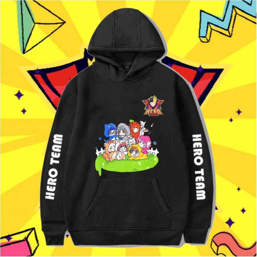 Bst mẫu áo hoodie hero team mới nhất cực ngầu giá siêu tốt + tặng kèm áo thun | hero team store