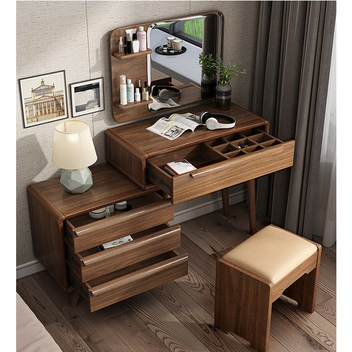 Dressing table mirror luxury slip, panel page Diem bedroom, desk makeup foundation premium