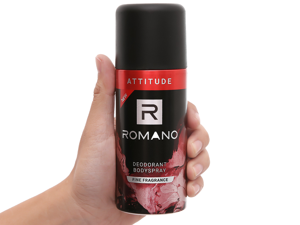 Xịt khử mùi nam Romano Attitude 150ml