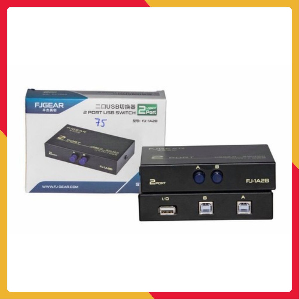 Bộ chia máy in 1 ra 2 cổng USB