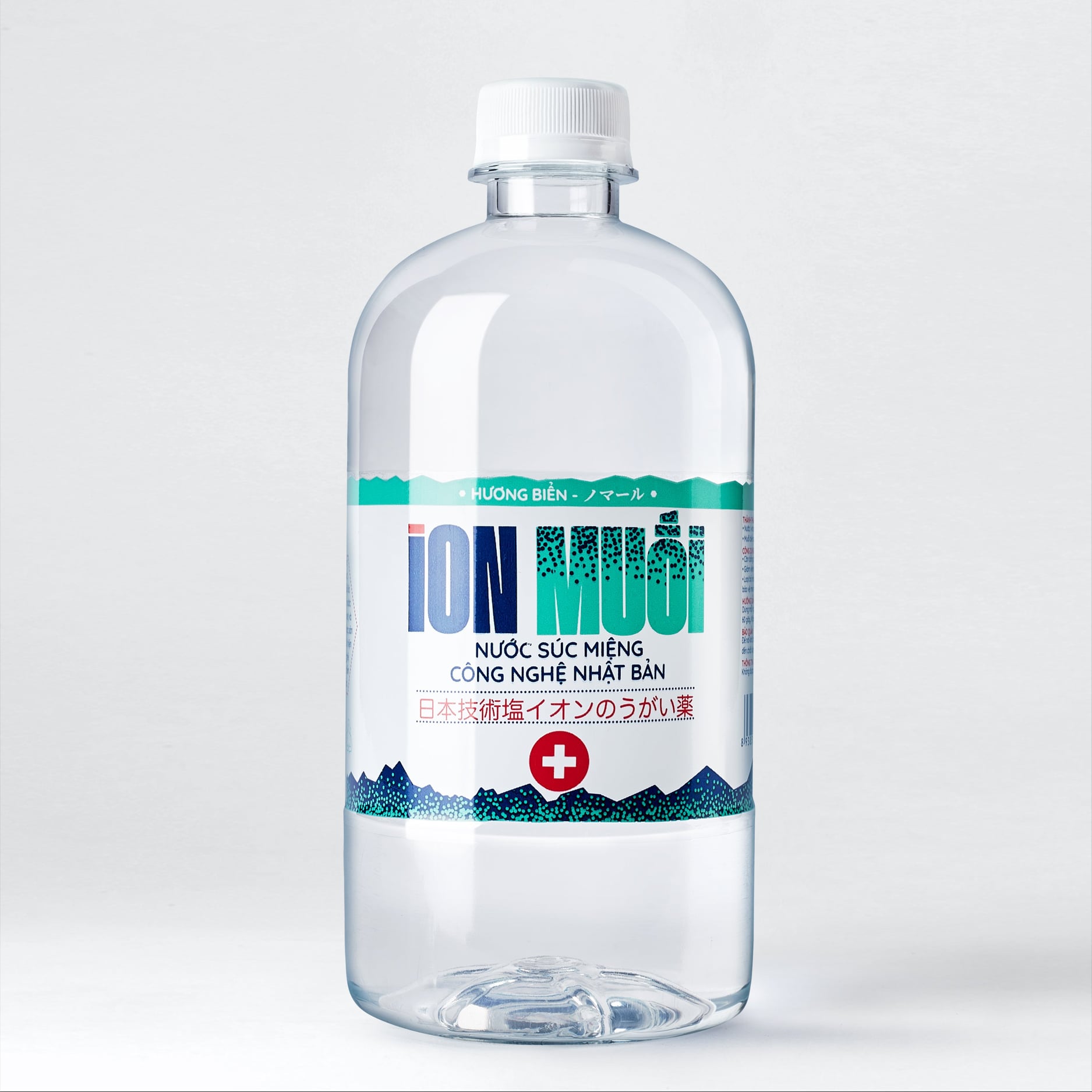 Combo 6 chai nước muối, nước súc miệng ion muối Fujiwa 680ml- hương biển