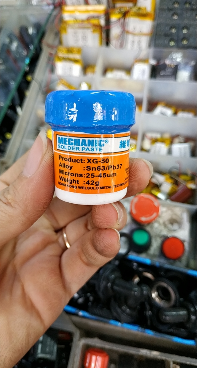 Bột chì làm chân IC