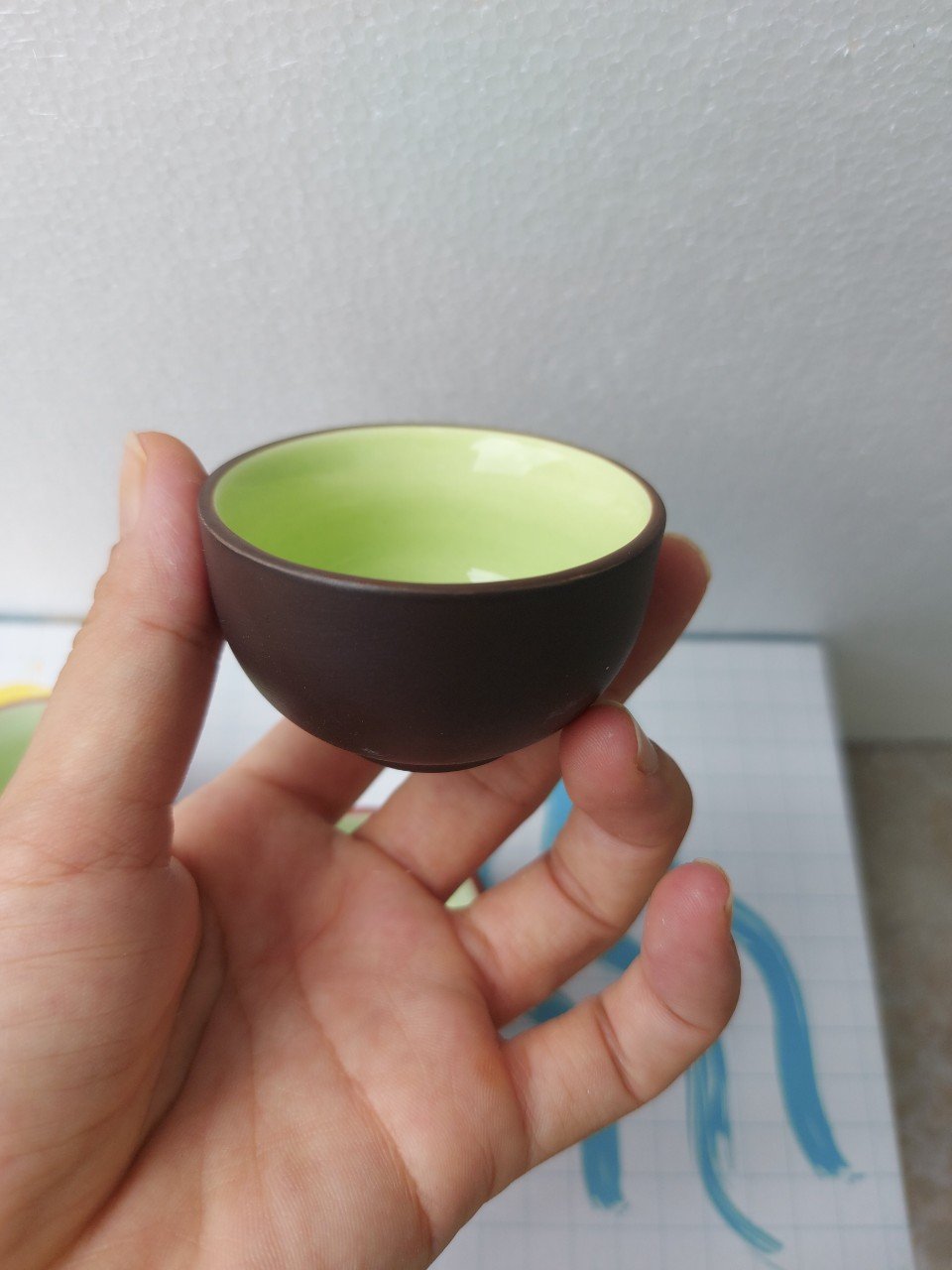 Chén Uống Trà Đất Nung Bát Tràng