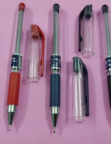 Bút Nước, Bút Gel Có Nắp Double A (Silk Ball Pen 207) Ngòi 0.7mm