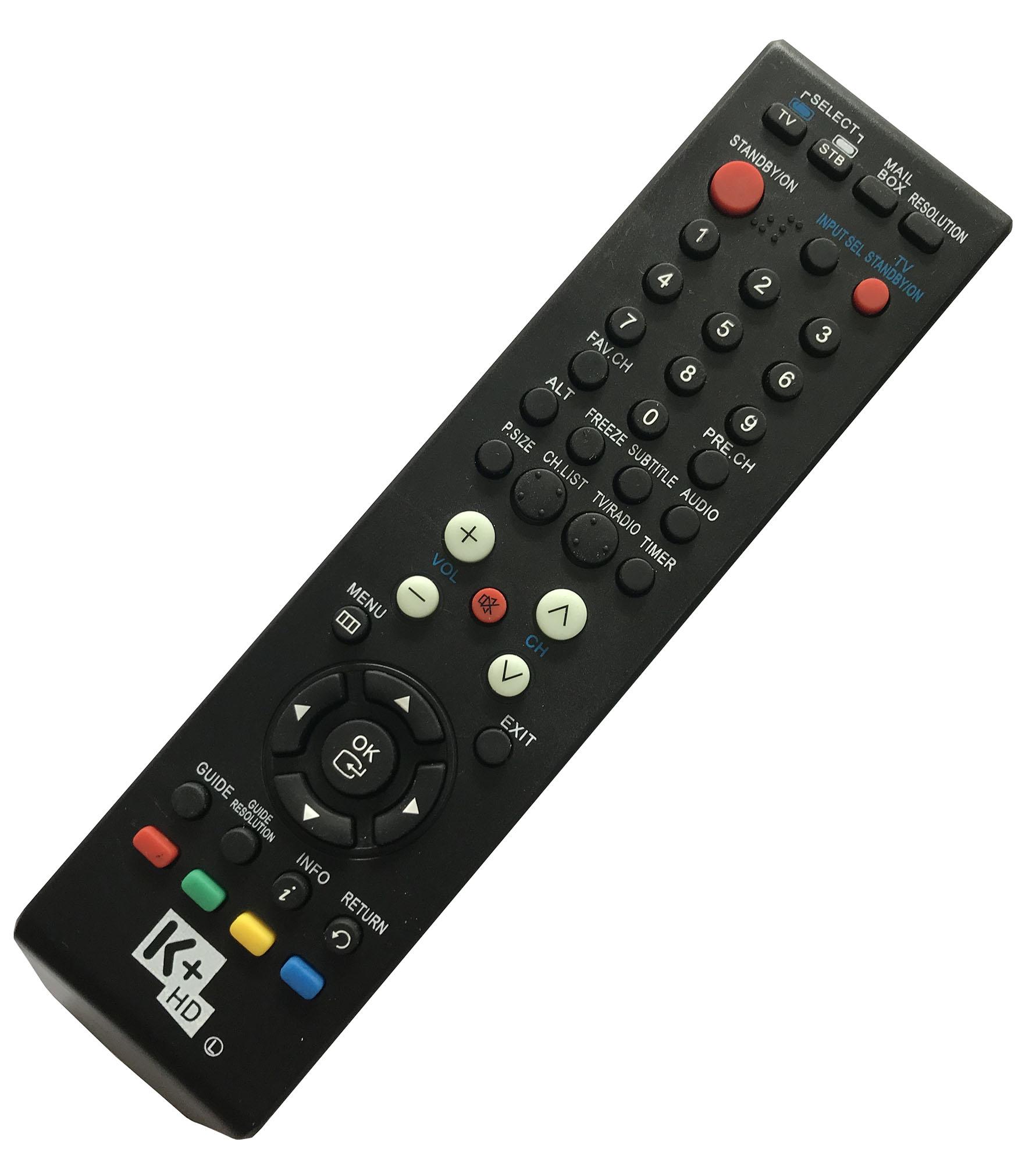 Điều khiển đầu K+HD (Đen)