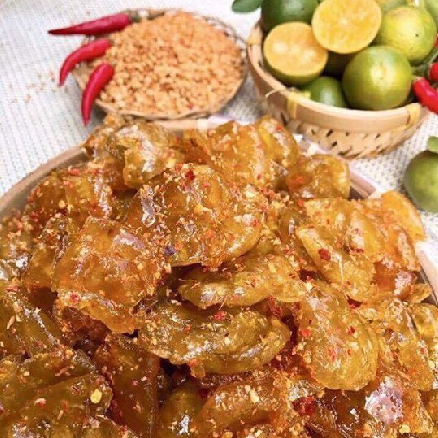 mứt tắc lắc muối ớt (ngọt ngọt cay cay ) 1 ký