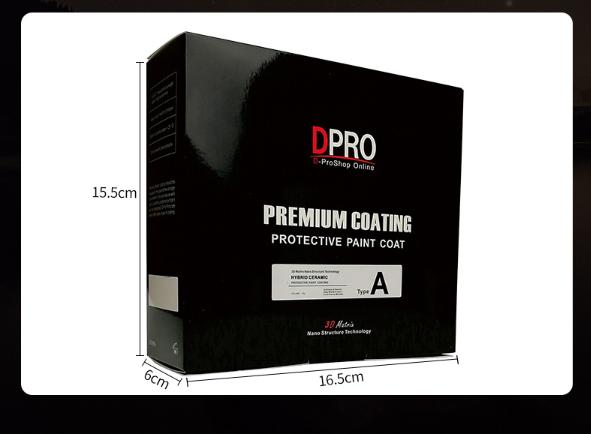 Euro Quality Bộ phủ bóng sơn Ceramic Premium Coating DPRO Japan (BH 5 năm)