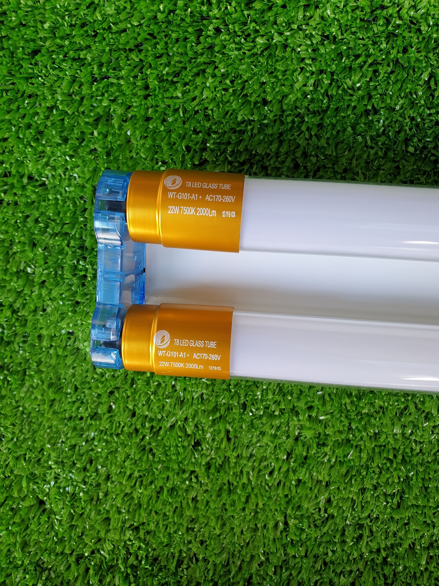 [COMBO 2] Bộ Đèn Led Đôi 1M2 - 44W Đầu Nhôm (2 Máng Đôi và 4 Bóng 22W)