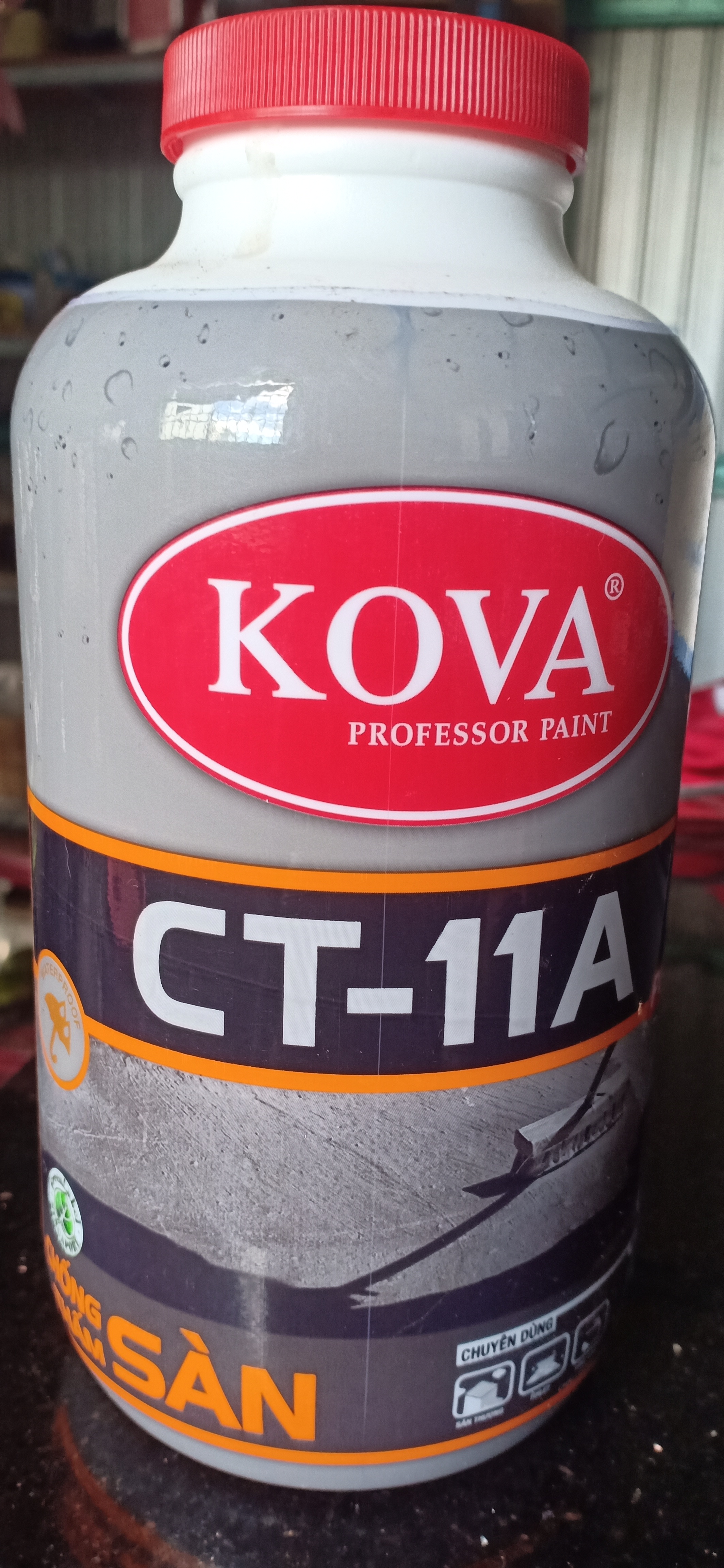 chống thấm sàn CT11A plus kova 4kg *SƠN KOVA chính hãng*