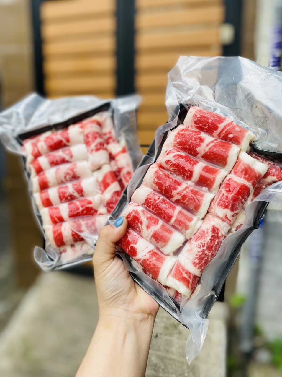 [GIAO NHANH 2H HCM] 1Kg Ba Rọi Bò Mỹ Cuộn
