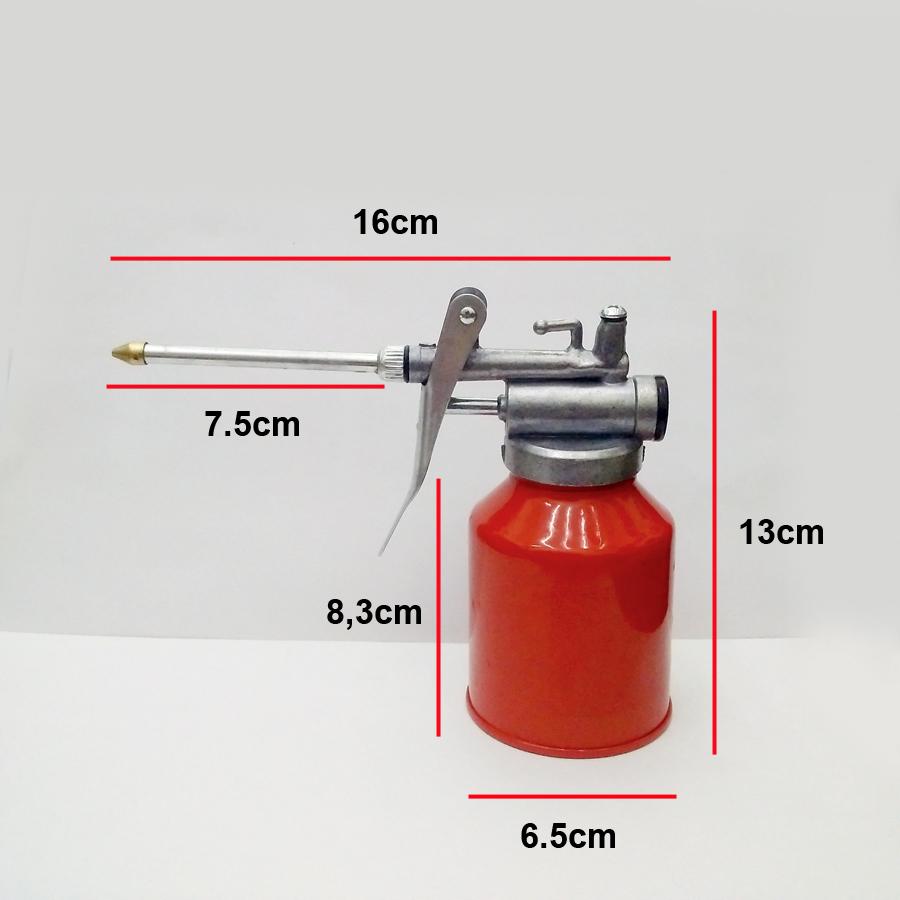 Bình châm nhớt, Gang đúc kim loại 100%