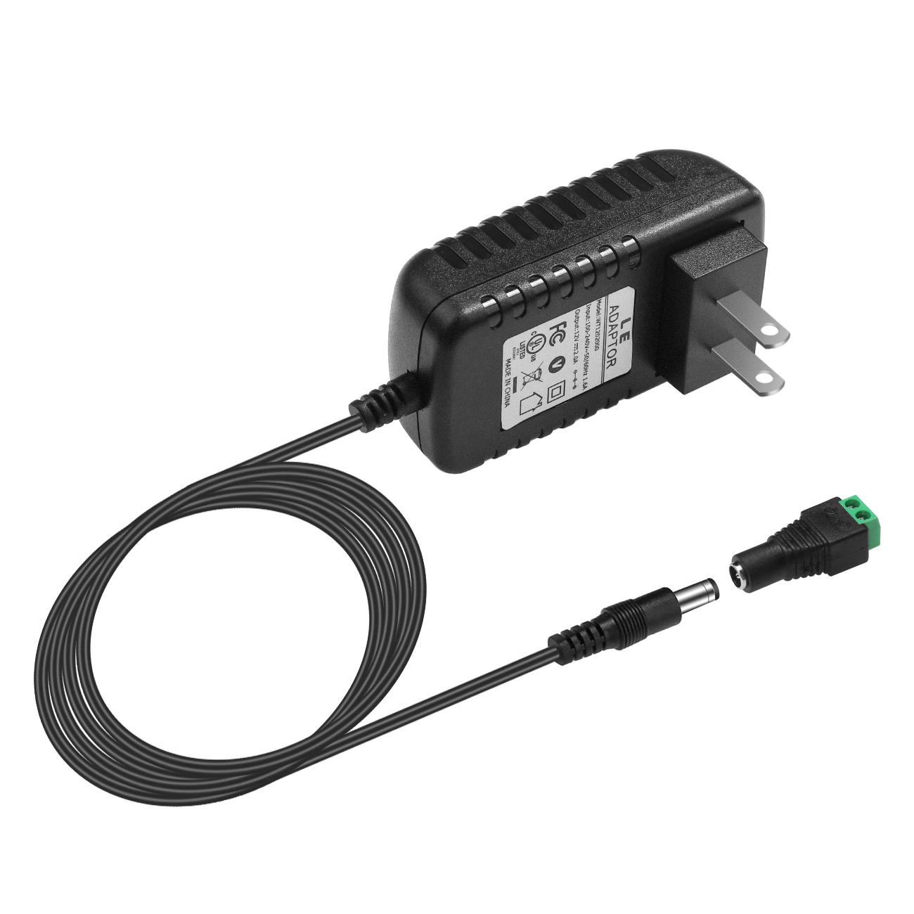 Adapter 12V-2A vỏ nhựa (DC)