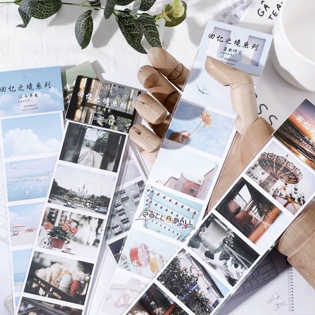 Dây Stickers Kiểu Lomocard