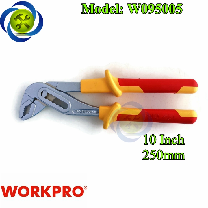 [HCM]Kìm mỏ quạ cách điện Workpro W095005 dài 250mm