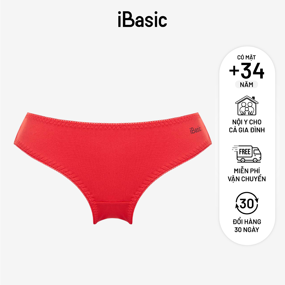 Quần lót nữ thun bikini iBasic PANW130