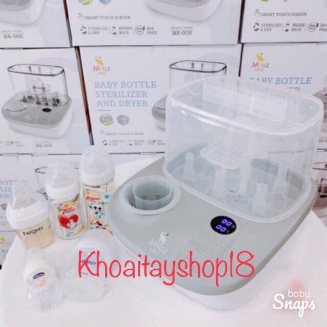 Máy tiệt trùng sấy khô hâm sữa 3in1 moaz bebe