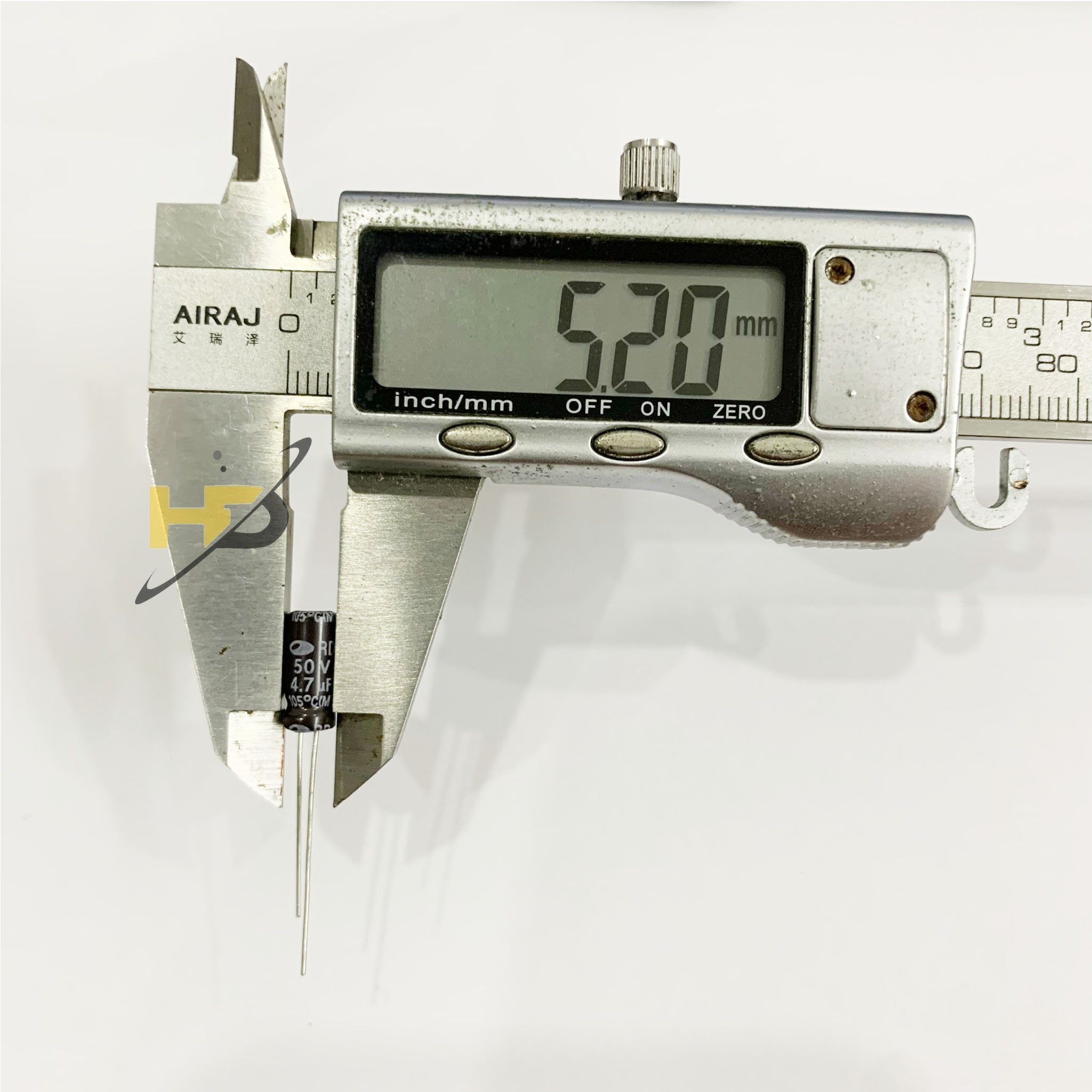 [Combo 20 Cái] Tụ Điện 4.7uF 50V SAMWHA Hàn Quốc (Giá Rẻ)